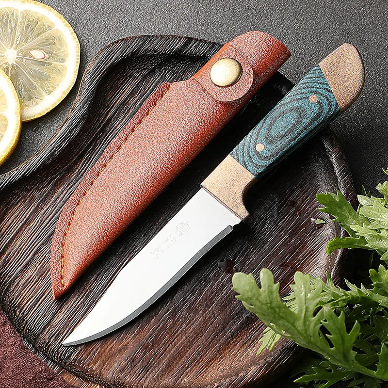 Kitchen Knife Boning Knife Hand Forged Fillet Knife Stainless Steel Bone Meat Fruit Vegetables Fish Chef Knife
