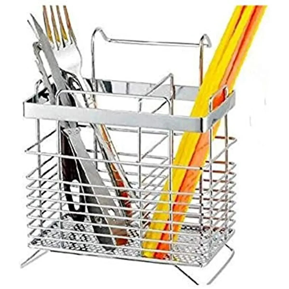 Kitchen Organizer Rack Stainless Steel Dish Cutlery Rack Drainer Drying Tray Kitchen Utensil