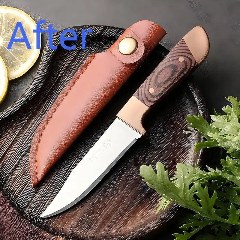Kitchen Knife Boning Knife Hand Forged Fillet Knife Stainless Steel Bone Meat Fruit Vegetables Fish Chef Knife